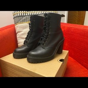 Dr. Martens Kendra Lace up Boot, Black, Size 6 US